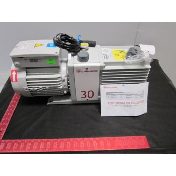 EDWARDS VACUUM INC A37415903R EDWARDS E2M30 220-240V 1PH 50-60HZ WITH TEST RESULTS ENCLOSED