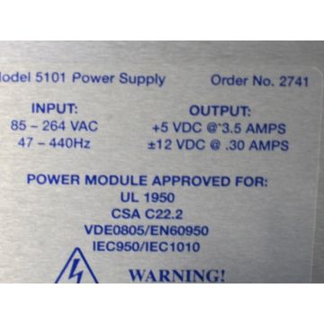OCTAGON SYSTEMS CORPORATION 2741 MODULE 5101 SWITCH POWER