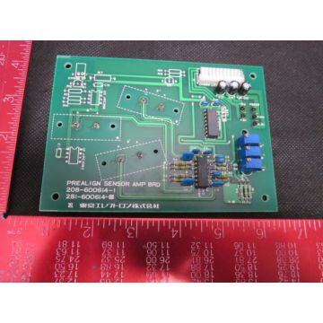 KLA-Tencor 281-600614-2 PCB Prealign Sensor AMP SELL FOR PARTS ONLY
