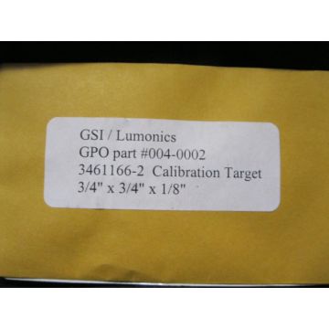 GSI 3461166-2 TARGET CALIBRATION