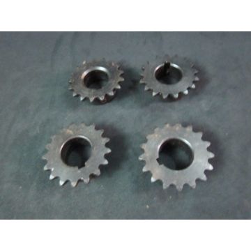 Mortin 35BS17 Sprocket 1 Shaft 17 Tooth Pack of 4