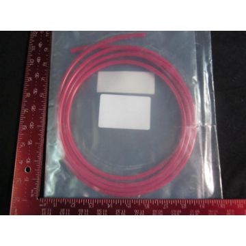 Applied Materials AMAT 3860-01544 TBG 14 OD 16 ID POLYURETHANE 95A OPAQUE RED 10ft