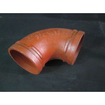 Gruvlok Fig 7050 Pipe 90 Degree Elbow 4 Fig 7050 Cast iron