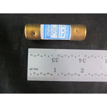 SCP GLOBAL TECHNOLOGIES 4080931A-00 LITTELFUSE NLN 30 DL27-87 ONE-TIME FUSE CLASS K5 250VAC