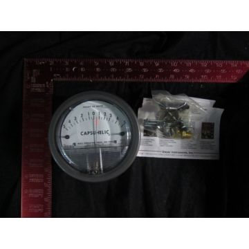 DWYER 4310 GAUGE- W44T LB CAPSUHELIC DIFFERENTIAL PRESSURE GAUGE -5 TO 5 INCHES OF WATER 500-PSIG MA