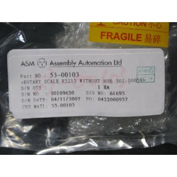 ASML 53-00103 ENCODER ROTARY M2121011R