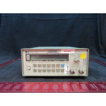 Agilent HP Keysight 5384A FREQUENCY COUNTER WITH OPT 001 TXCO SERIAL NUMBER 2436A02168
