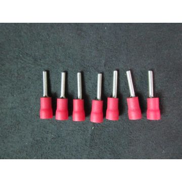 SYSTEM CHEMISTRY 551622501 Connector PPIN Round Male Red 1-6MM Pack of 7