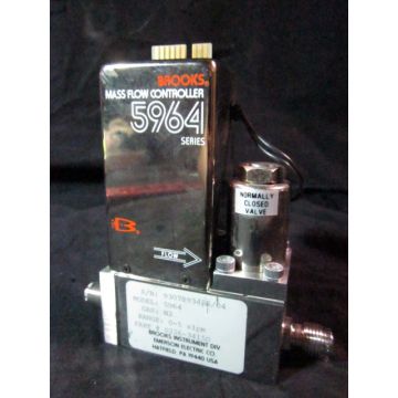 BROOKS 5964 N2 0-5 SLPM MFC 5964 Series Gas N2 Range 0-5 SLPM