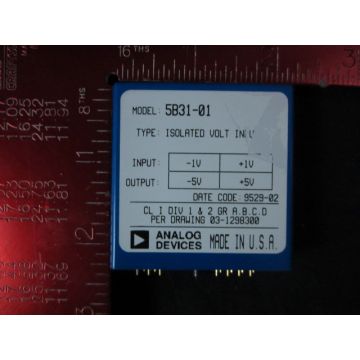 Analog Devices 5B31-01 Millivolt and Voltage Input Input -1V to 1V Output -5 V to 5 V