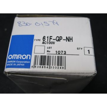 OMRON 61F-GP-NH SWITCH LEADFRAME MISALIGNMENT AC100V