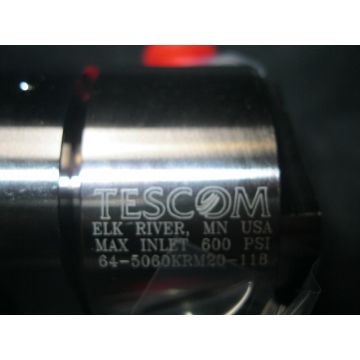 Tescom 64-5060KRM20-118 REGULATOR 14 VCR 316SS 25PSI