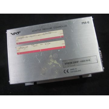 VAT 650PM-24NF-1003-010 CONTROLLER ADAPTIVE PRESSURE PM-6