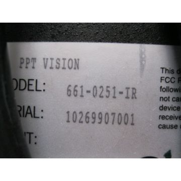 PPT VISION INC 661-0251-IR LIGHT IR