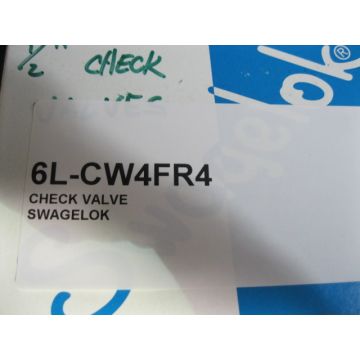 Swagelok 6L-CW4FR4 CHECK VALVE