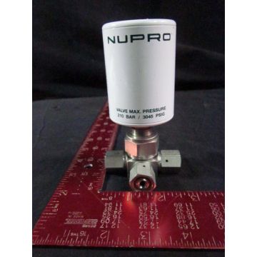 NUPRO 6LV-HDC333P-C 3 Way Diaphragm Valve with 55-70 BAR 80-100 PSIC Actuator Operating Pressure Va
