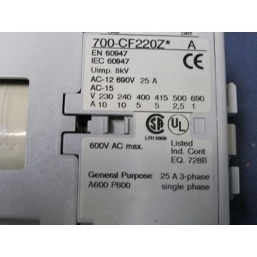 AB 700-CF220Z RELAY CONTRL