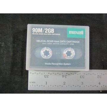 MAXELL  DAT Tape 2GB 4mm Data Cartridge 90m AMAT 70316265000