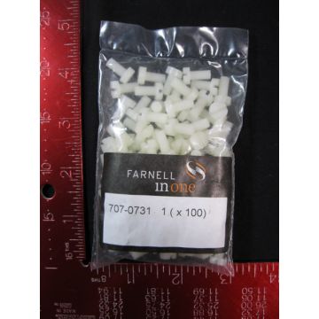 FARNELL 707-0731 Screw Nylon M5x10 100 PER PACK