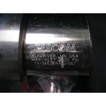 TESCOM 74-3862KRA90-067 REGULATOR 14 VCR 316 SS 100PSI