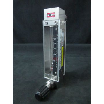 King Instrument 7453P12154 Air Liquid Flow Meter 30-290 Max Temperature 250 Degrees Fahrenheit Max P