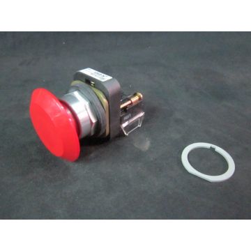 ALLEN BRADLEY 800T-FX-D4 Push Button Type 4 13 2 Position Push-Pull Red Jumbo Mushroom Cap