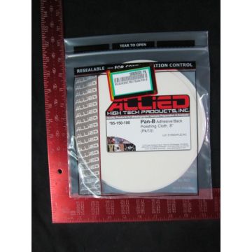 ALLIED 85-150-100 8 inch Adhesive Pad Polish PAN B Pack of 10