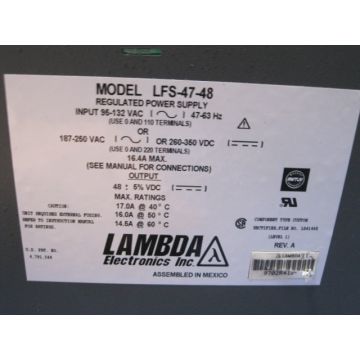 TDK-LAMBDA-PHYSIK-NEMIC 9702R41231 POWER SUPPLY REP