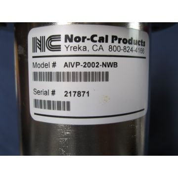 NOR-CAL AIVP-2002-NWB VALVE KF50 PNU ANGLE INLINE