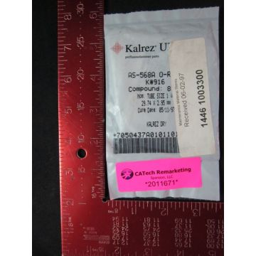 KALREZ AS-568A K916 Compound 8101 O-Ring NOM Tube Size IN 2974 X 295MM