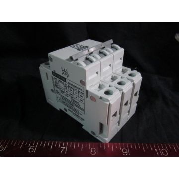 SCHURTER AS168X-CB3-G050 CIRCUIT BREAKER 3-POLE 5A 3HP 65VDC 480VAC