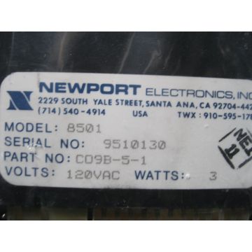 NEWPORT ELECTRONICS C09B-5-1 BLUE M TEMPERATURE CONTROLLER
