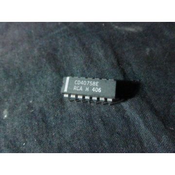 RCA CD4075BE IC Integrates Circuits Chip Triple or Gate 31P Dip 14 Pin PKG 25