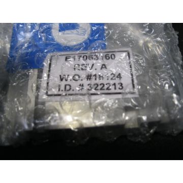 Varian-Eaton E17063160 PLATE END ARC CHAMBER