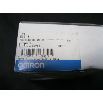 OMRON E3C-1 SENSOR PHOTO BEAM BREAK 1M