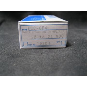 OMRON E3C-GF4 SENSOR OPTICAL AMPLIFIER PHOTOELECTRIC SWITCH AMPLIFIER 12 TO 24 VDC