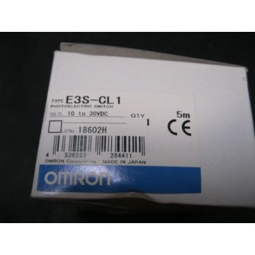 OMRON E3S-CL1 SWITCH PHOTOELECTRIC 10-30VD