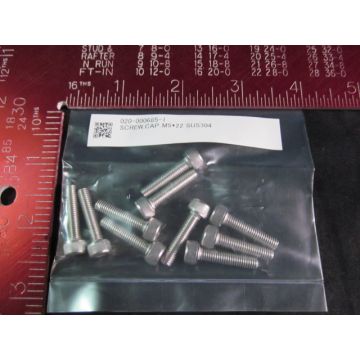 Tokyo Electron TEL ES020-000685-1 SCREW CAPM522 10 IN A PACK