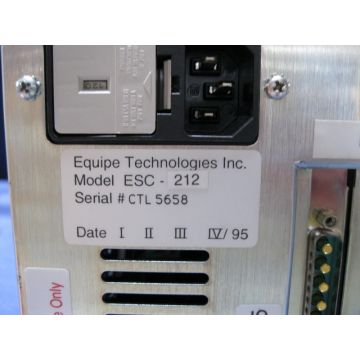 BROOKS-PRI AUTOMATION ESC-212 EQUIPE TECHNOLOGIES WAFER ROBOT ALIGNER CONTROLLER