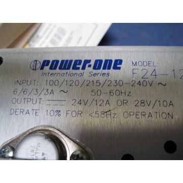 POWER-ONE F24-12-A POWER SUPPLY 12A 24V