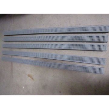 PANDUIT F2X3LG6N Cable tray pkg 5 6FT TYPE F-BASE THIN FINGER WIRING DUCT SLOTTED WALL NETWORK
