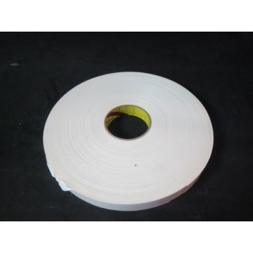 3M Vinyl Foam Tape double sided White 1 W 030 Thickness Estimated 260-280 Feet in Length