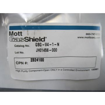 MOTT GAS SHIELD GSG-V4-1-N GASKET 0003UM NICKEL FILTER