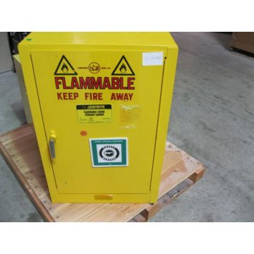 JUSTRITE H-2218M Flammable Storage Cabinet - Manual Door