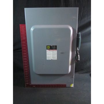 Square D Disconnect fused Heavy Duty Safety Switch 200A 600 Vac