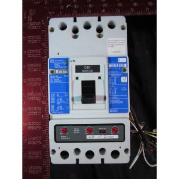 Cutler-Hammer KD3400F Circuit Breaker 1492D81G03 CKD 35K Series C 400A 600VAC C