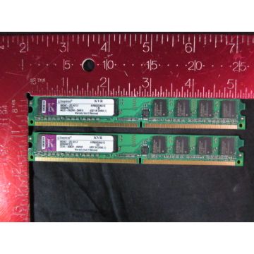 KINGSTON KVR800D2N61G 2GB 2 x 1GB PC2-6400 240-PIN DDR2 800MHz CL6 18V LOW PROFILE MEMORY
