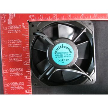MULTICOMP MCDP201AT-2122HBL-GN IMPEDANCE PROTECTED FAN AC220-240V 010009A MCDP201AT2122HBLGN PN 9606