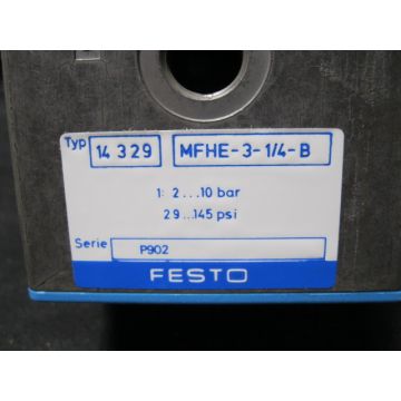 FESTO MFHE-3-14-B CONTROL WAFER CHUCK SPE