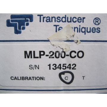 TRANSDUCER TECHNIQUES MLP-20-CO 200 LB LOAD CELL
